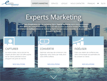 Tablet Screenshot of expertsmarketing.com